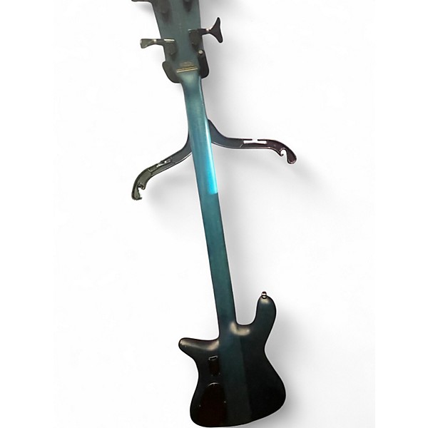 Used Spector Euro 4LX BLACK AND BLUE Electric Bass Guitar