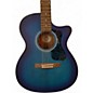 Used Guild OM-240CE Blue Burst Acoustic Guitar