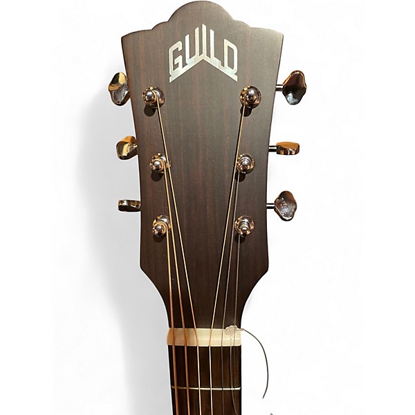 Used Guild OM-240CE Blue Burst Acoustic Guitar