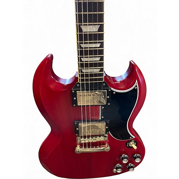 Used Epiphone 61 Les Paul SG Standard Cherry Solid Body Electric Guitar