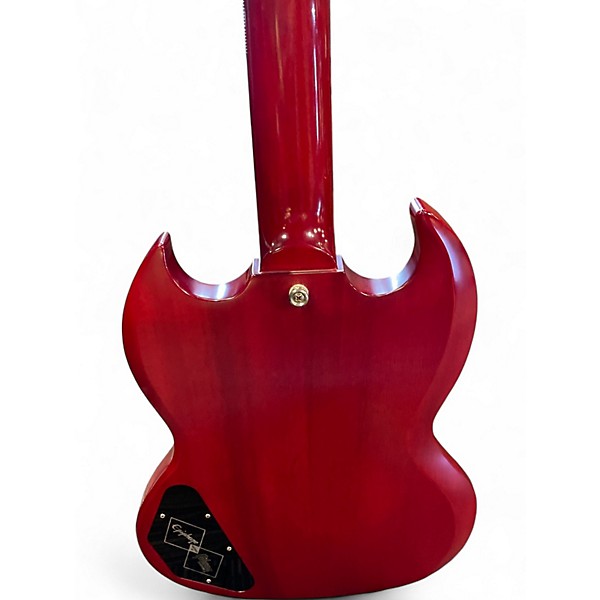 Used Epiphone 61 Les Paul SG Standard Cherry Solid Body Electric Guitar