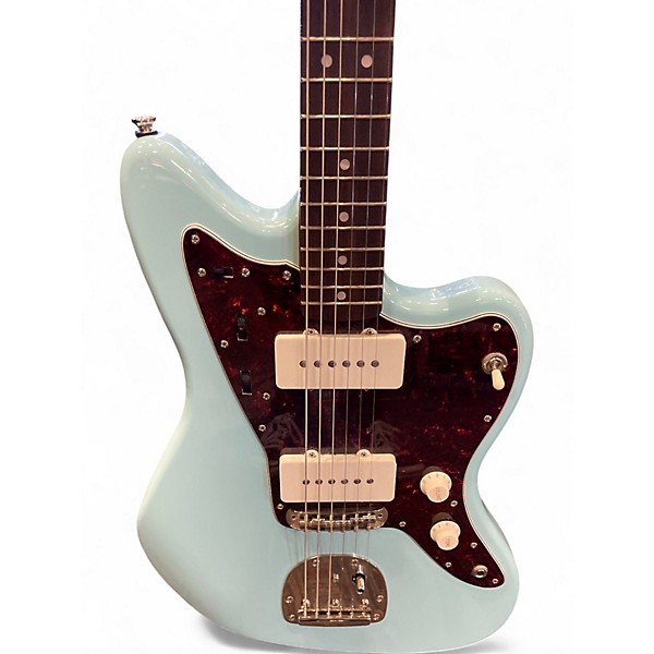 Used Squier Classic Vibe 60s Jazzmaster Blue Solid Body Electric Guitar