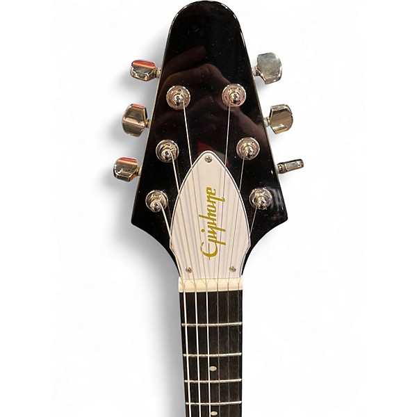 Used Epiphone Silverburst Flying V Silverburst Solid Body Electric Guitar