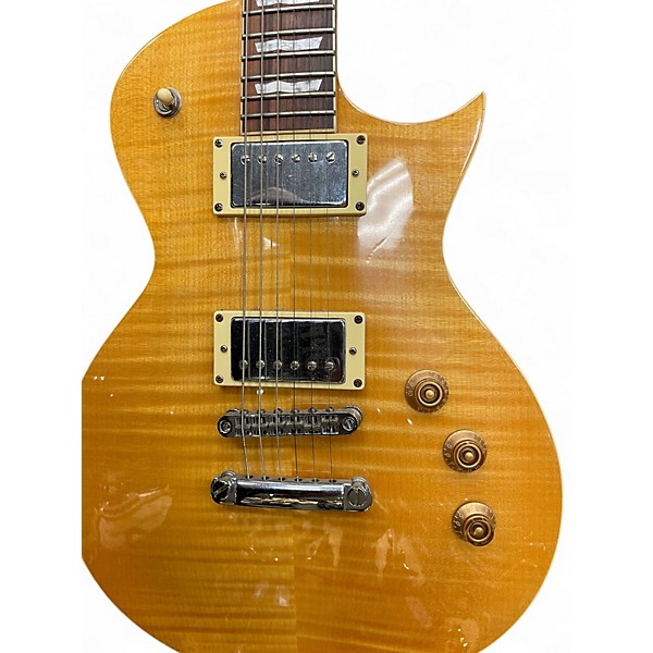Used ESP LTD EC256FM Honey Burst Solid Body Electric Guitar