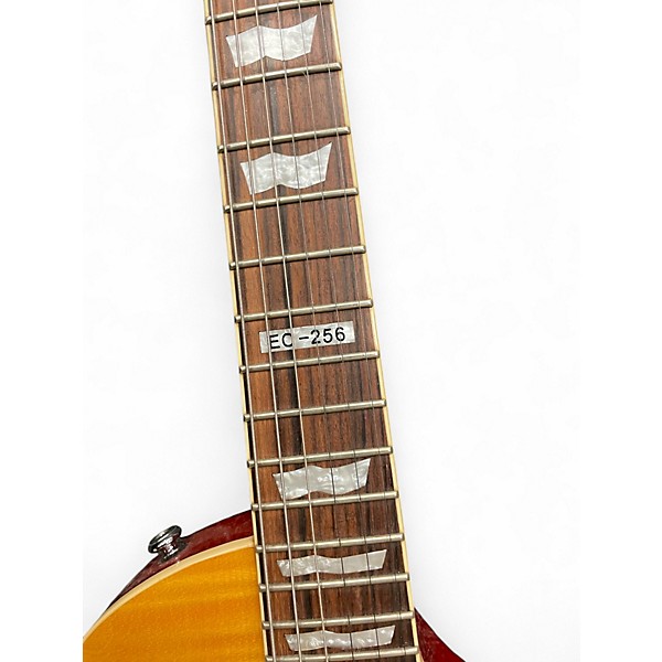 Used ESP LTD EC256FM Honey Burst Solid Body Electric Guitar
