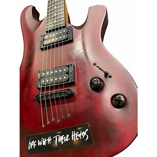 Used Schecter Guitar Research 006 Deluxe Maple Solid Body Electric Guitar