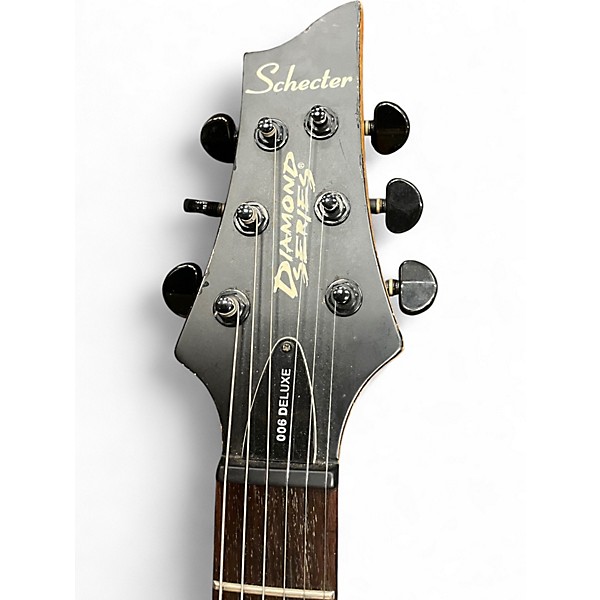 Used Schecter Guitar Research 006 Deluxe Maple Solid Body Electric Guitar