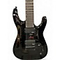 Used Jackson JS22-7 Dinky 7 String Black Solid Body Electric Guitar