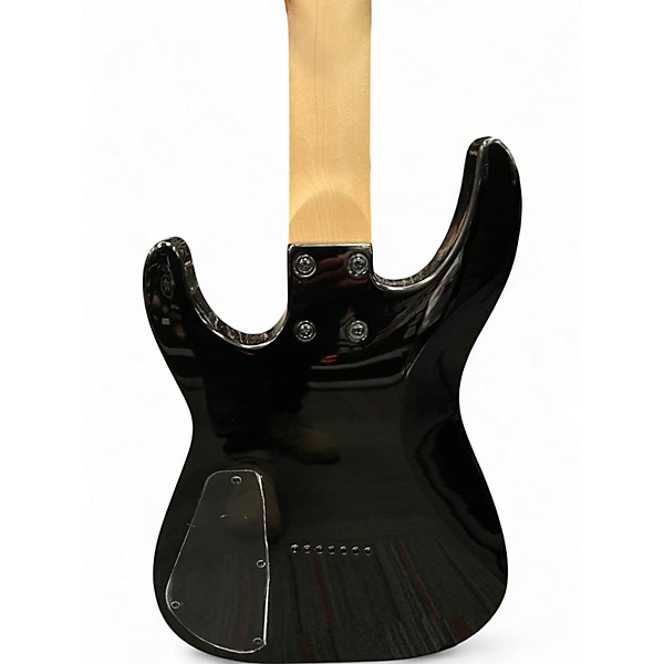 Used Jackson JS22-7 Dinky 7 String Black Solid Body Electric Guitar