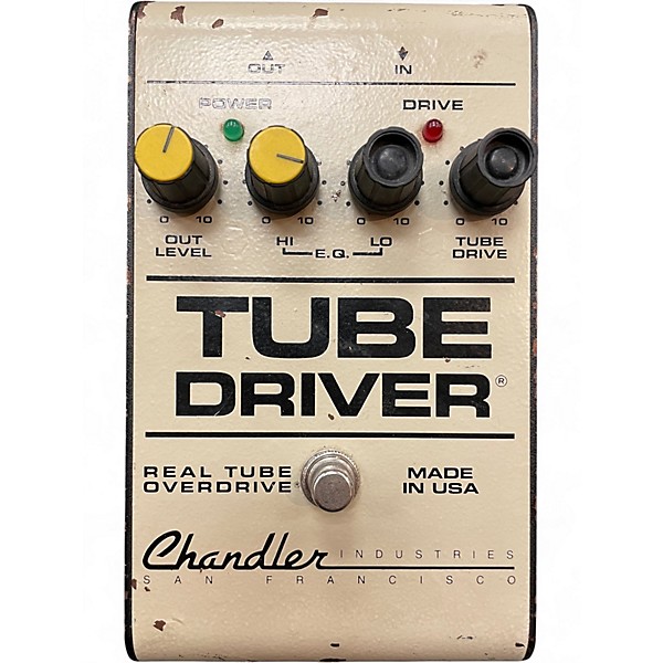 Vintage 1980s Chandler Tube Driver Effect Pedal