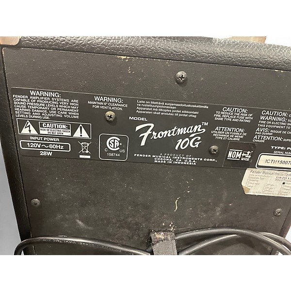 Used Fender Frontman 10G 10W Guitar Combo Amp