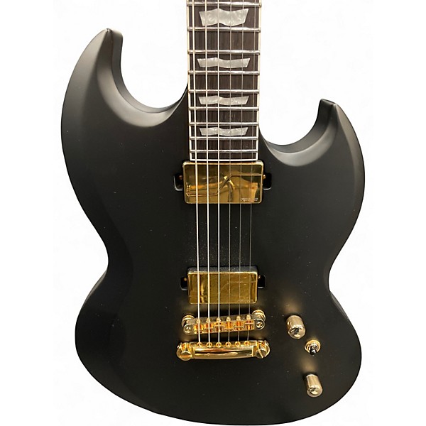 Used ESP LTD Viper 1000 Deluxe VINTAGE BLACK Solid Body Electric Guitar