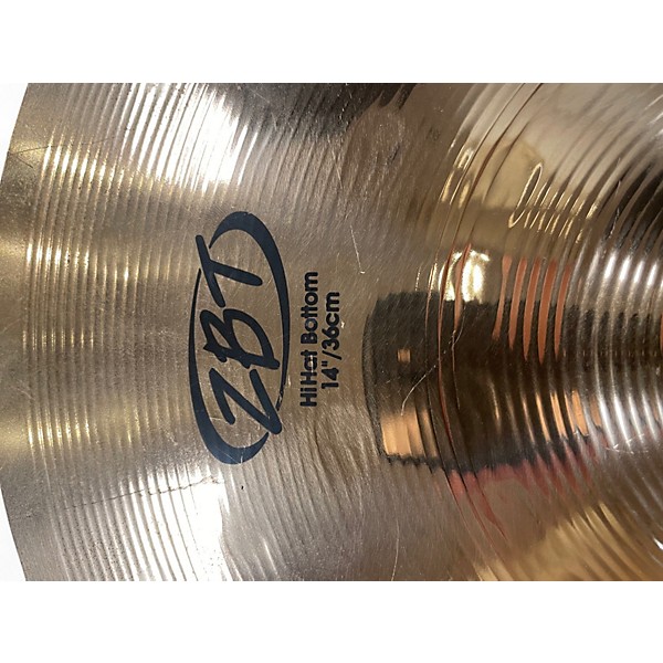 Used Zildjian 14in ZBT Hi Hat Pair Cymbal