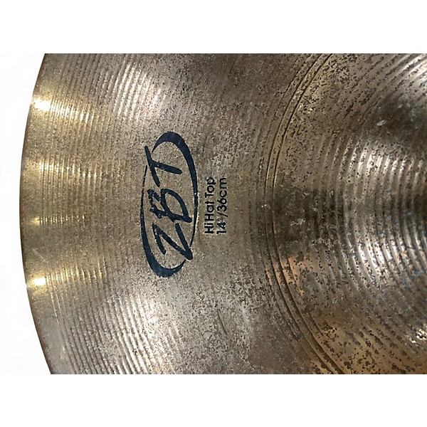 Used Zildjian 14in ZBT Hi Hat Pair Cymbal