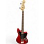 Used Squier JAGUAR BASS Candy Apple Red Electric Bass Guitar thumbnail