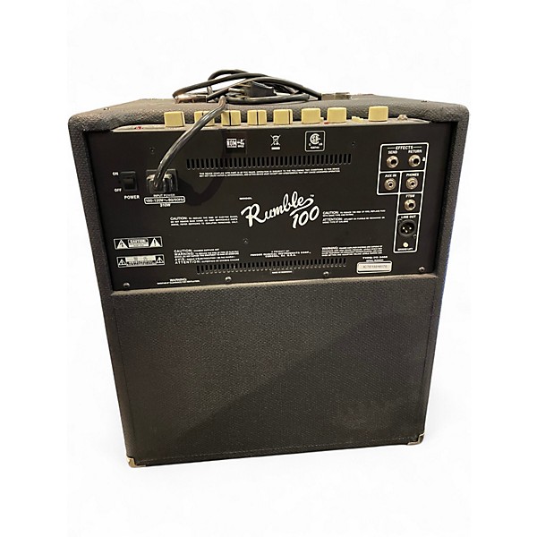 Used Fender Rumble 100 1x15 100W Bass Combo Amp
