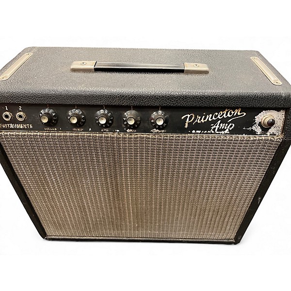 Vintage 1964 Fender Princeton Amp Tube Guitar Combo Amp