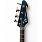 Used Peavey MILESTONE 4 Blue Electric Bass Guitar