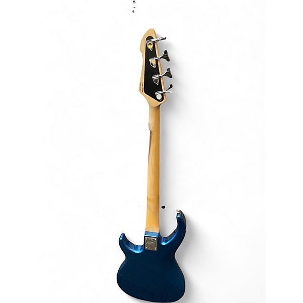 Used Peavey MILESTONE 4 Blue Electric Bass Guitar