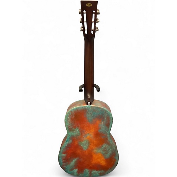 Used National Delphi Green Metallic Acoustic Guitar