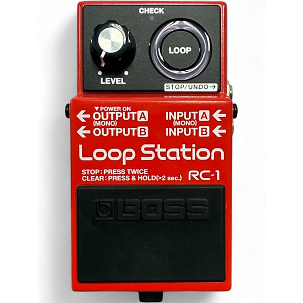 Used BOSS RC1 Loop Station Pedal