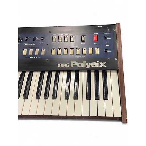 Used KORG POLYSIX Synthesizer