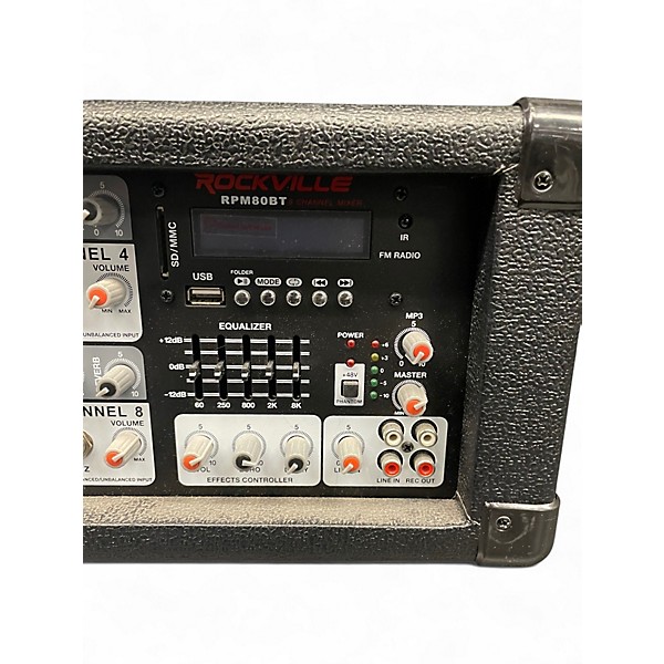 Used Rockville RPM80BT Powered Mixer