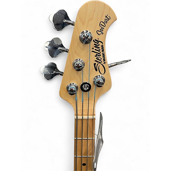 Used Sterling by Music Man Joe Dart Natural Electric Bass Guitar