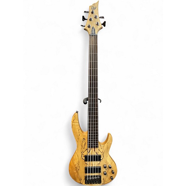 Used ESP LTD B205SM 5 String Satin Natural Electric Bass Guitar