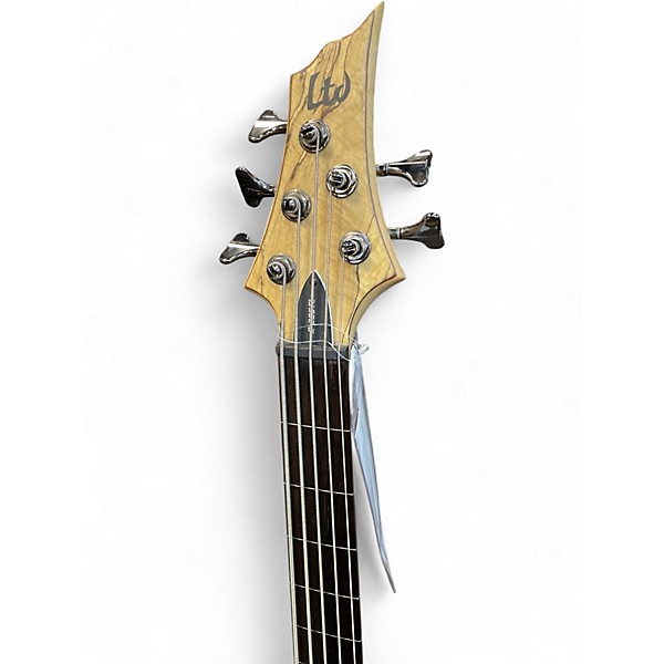 Used ESP LTD B205SM 5 String Satin Natural Electric Bass Guitar