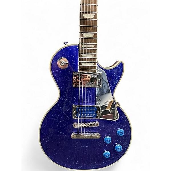 Used Epiphone Tommy Thayer Les Paul Standard SPARKLE BLUE Solid Body Electric Guitar