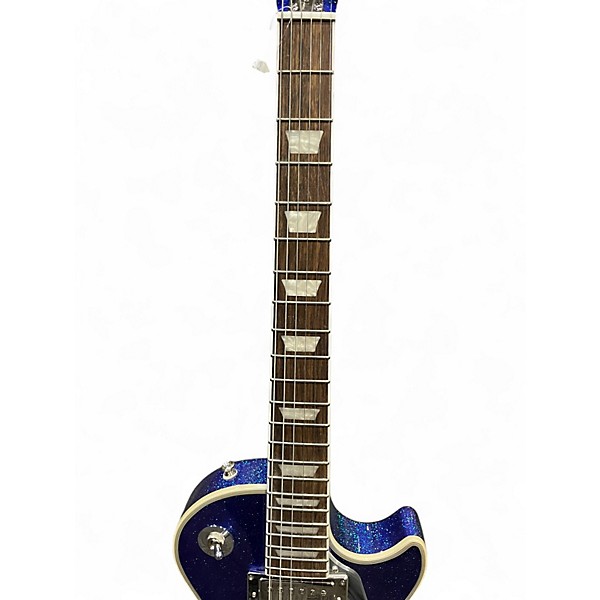 Used Epiphone Tommy Thayer Les Paul Standard SPARKLE BLUE Solid Body Electric Guitar