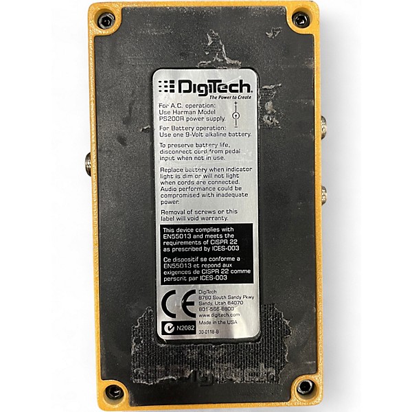 Used DigiTech Crossroads Eric Clapton Overdrive Effect Pedal