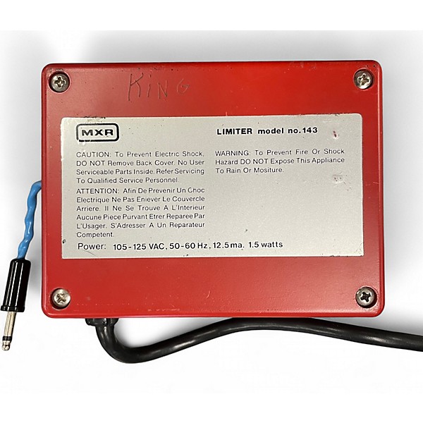 Used MXR LIMITER Pedal