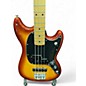 Used Fender Mustang Bass 2 Color Sunburst Electric Bass Guitar