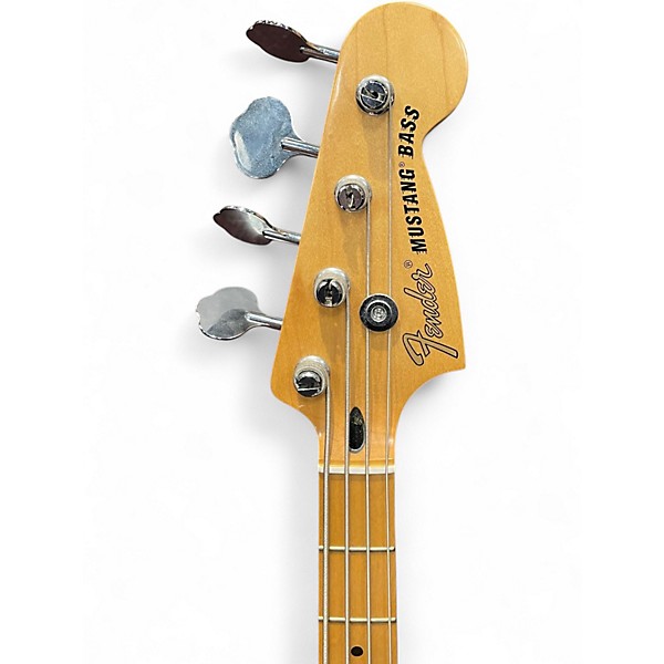 Used Fender Mustang Bass 2 Color Sunburst Electric Bass Guitar