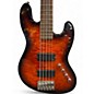 Used Schecter Guitar Research California Custom Jazz Tobacco Burst Electric Bass Guitar