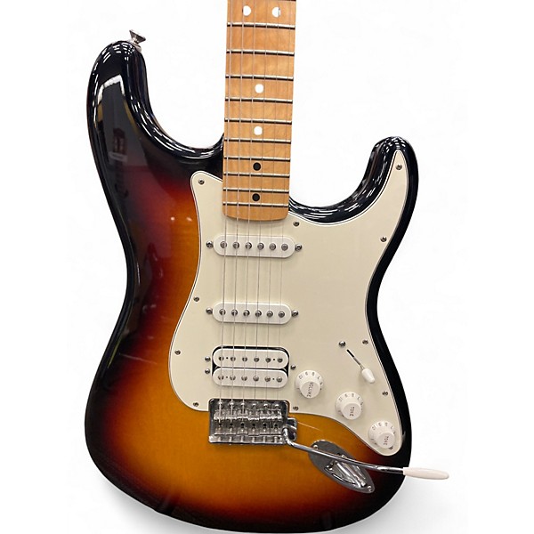 Used Fender Player Stratocaster HSS Tobacco Burst Solid Body Electric Guitar