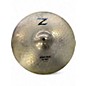 Used Zildjian 14in Z Custom Dyno Beat Hi Hat Pair Cymbal
