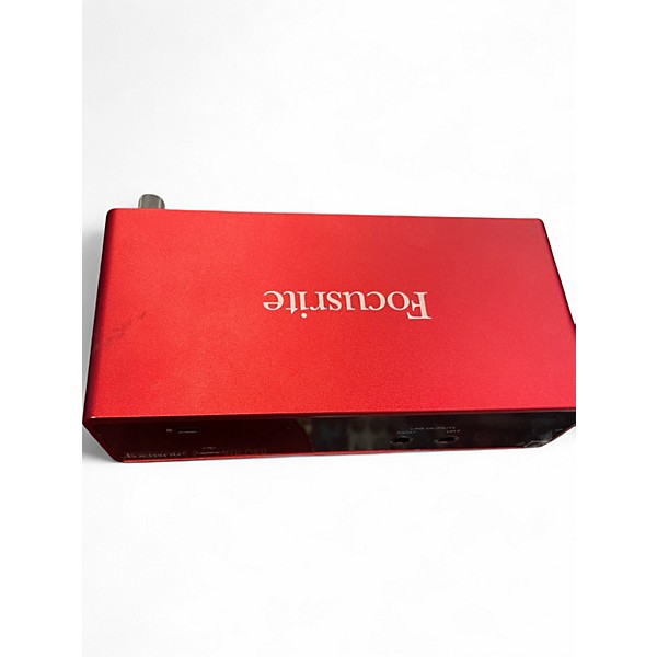 Used Focusrite Scarlett 2i2 Audio Interface