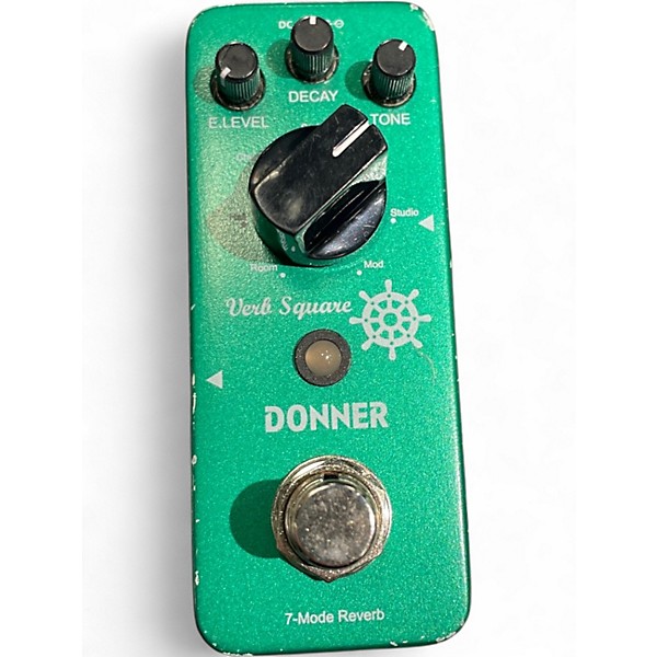 Used Donner verb square Effect Pedal