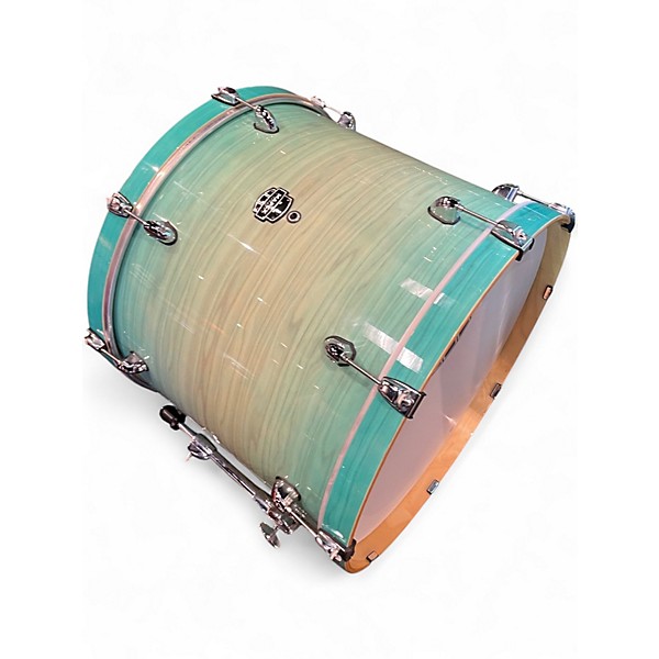 Used Mapex 6 Piece ARMORY AQUATIC SWIRL GLOVE Drum Kit