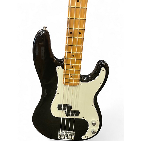 Used Fender Player Precision Bass Black Electric Bass Guitar