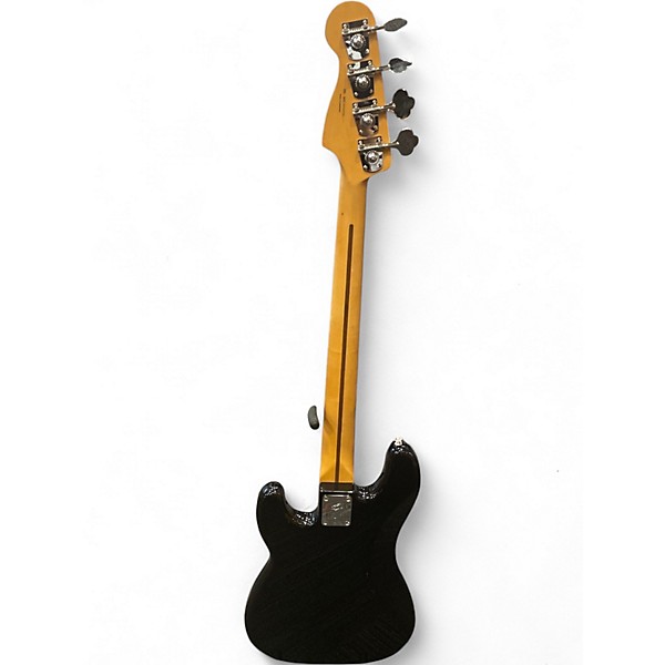 Used Fender Player Precision Bass Black Electric Bass Guitar