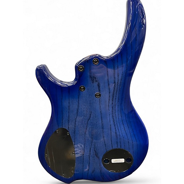 Used Dingwall COMBUSTION Trans Blue Electric Bass Guitar