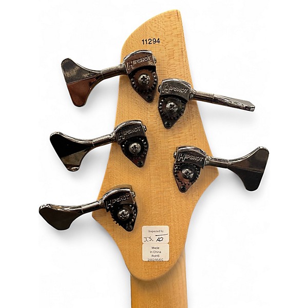 Used Dingwall COMBUSTION Trans Blue Electric Bass Guitar