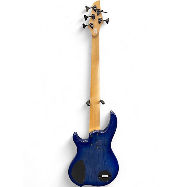 Used Dingwall COMBUSTION Trans Blue Electric Bass Guitar