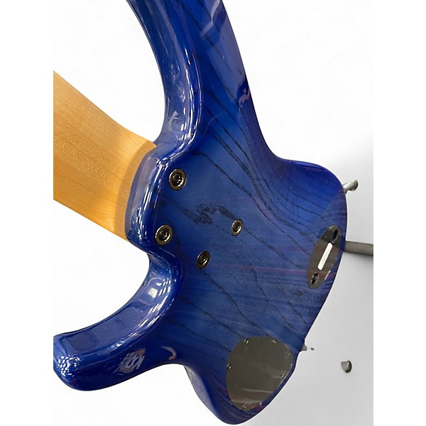 Used Dingwall COMBUSTION Trans Blue Electric Bass Guitar