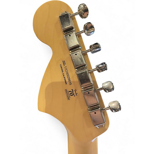 Used 2024 Fender American Performer Stratocaster SSS Satin Lake Placid Blue Solid Body Electric Guitar