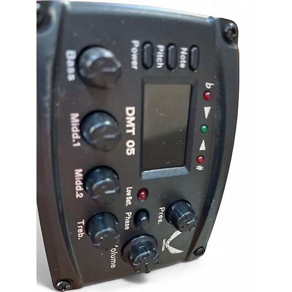 Used Dean EQABA GN NATURAL QUILT Acoustic Bass Guitar